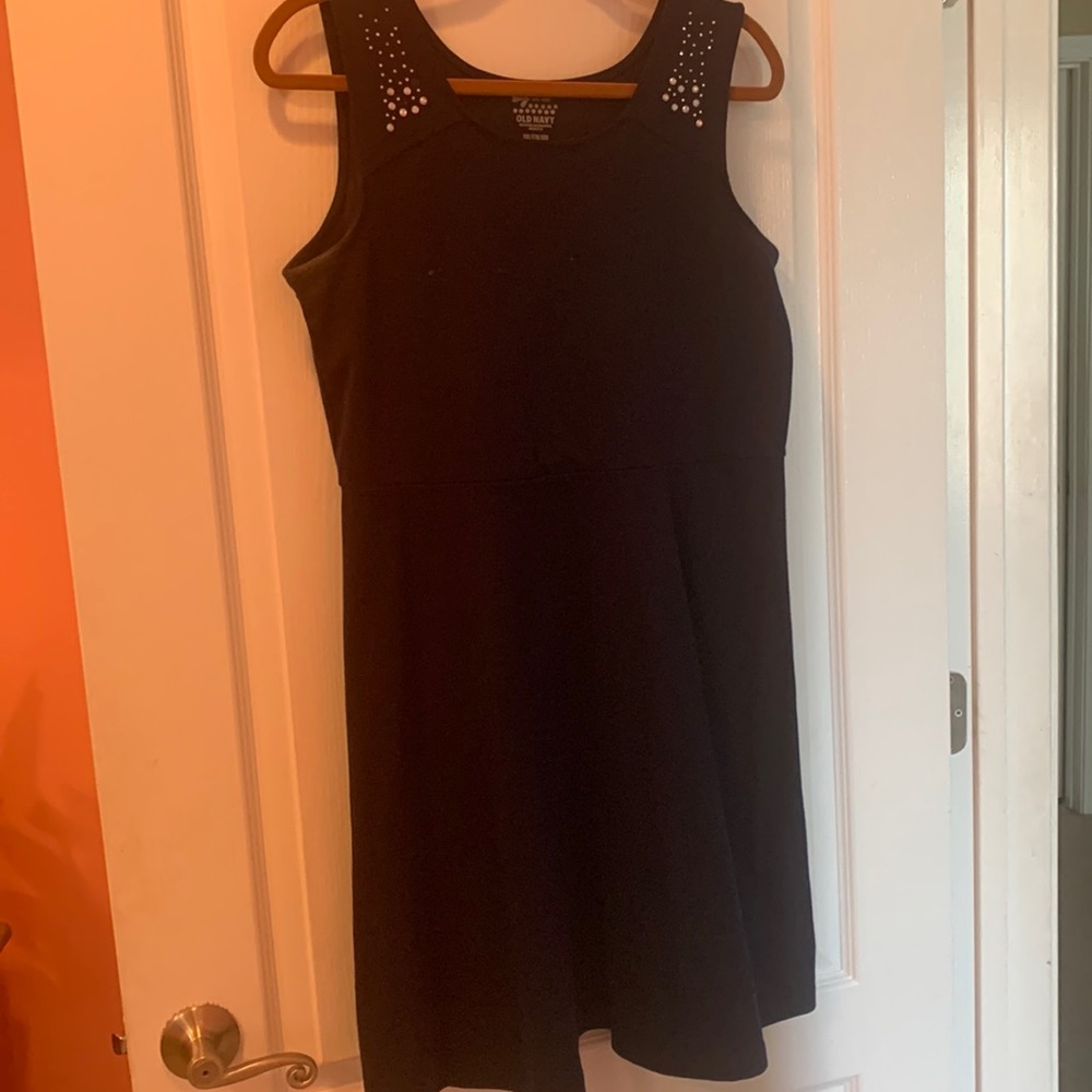 Navy blue dress
